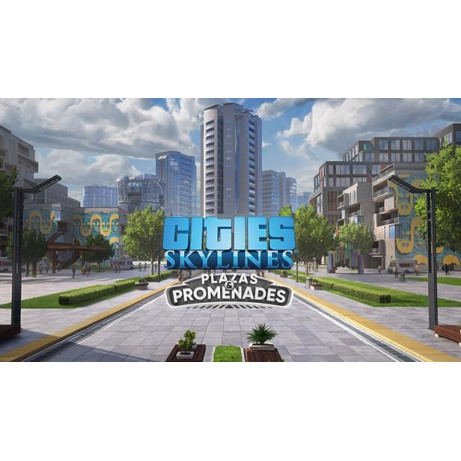 Cities: Skylines - Plazas & Promenades (PC) klíč Steam