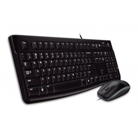 set Logitech MK120, drátový, USB, CZ/SK