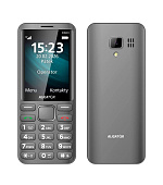 ALIGATOR D860 Dual sim titan střibrný