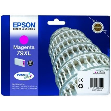 EPSON Ink bar WF-5xxx Series Ink Cartridge "Pisa" 79 XL Magenta (17,1 ml)