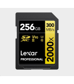 Lexar SDXC Pro 2000X UHS-II U3 R300/W260 (V90) 256GB