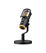 GENIUS streamovací mikrofon MIC-S400U/ USB-C/ USB/ černý