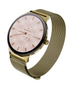 Garett Smartwatch Verona 2 zlatá, gold MESH steel