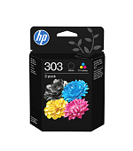 HP 303 2-pack Black/Tri-color Original Ink Cartridges