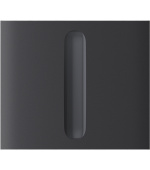 Ajax  CenterButton (Dimmer) vertical - Středový kryt stmívatelného tlačítka, vertikální instalace, grafitová
