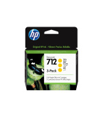 HP 712 3-Pack 29-ml Yellow DesignJet Ink Cartridge