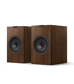 KEF Repro Q3 Meta regálové, 2ks, tmavé dřevo