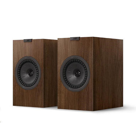 KEF Repro Q3 Meta regálové, 2ks, tmavé dřevo