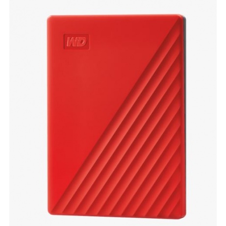 WD My Passport/2TB/HDD/Externí/2.5"/Červená/3R