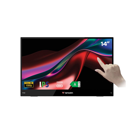 Verbatim PMT-14 Přenosný dotykový monitor 14"