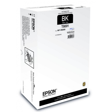 EPSON Ink čer Recharge XXL for A3 – 75.000str. Black 1520,5 ml