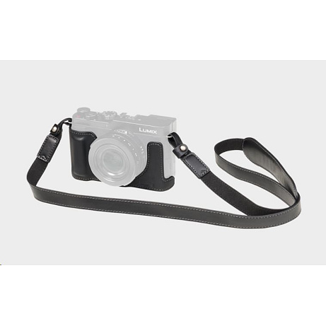 SmallRig 6274 Leather Half Case Kit for Panasonic LUMIX L10 Black