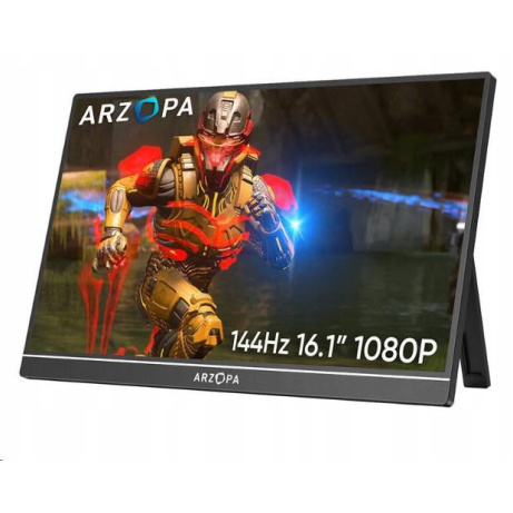 Arzopa Z1FC Portable Monitor 16.1" 144hz IPS Full HD 1080p Metal Housing Přenosný monitor + pouzdro