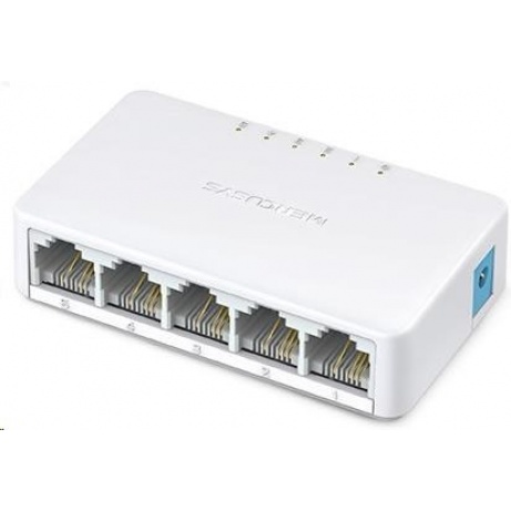 MERCUSYS switch MS105 (5x100Mb/s, fanless)