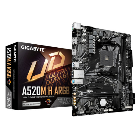 GIGABYTE A520M H ARGB/AM4/mATX