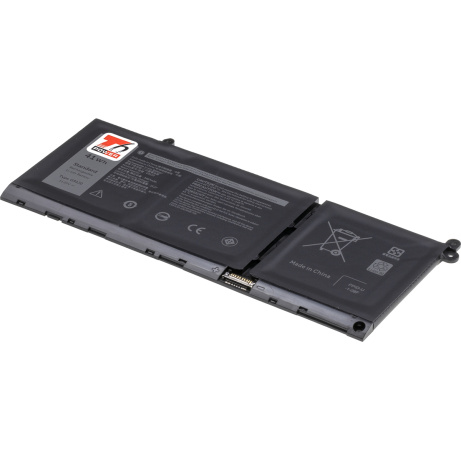 Baterie T6 Power Dell Latitude 3320, 3420, Inspiron 3515, Vostro 3515, 3640mAh, 41Wh, 3cell, Li-pol