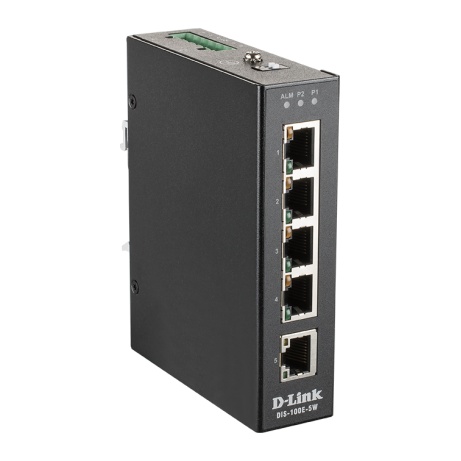 D-Link DIS-100E-5W Industrial 5 port Unmng switch