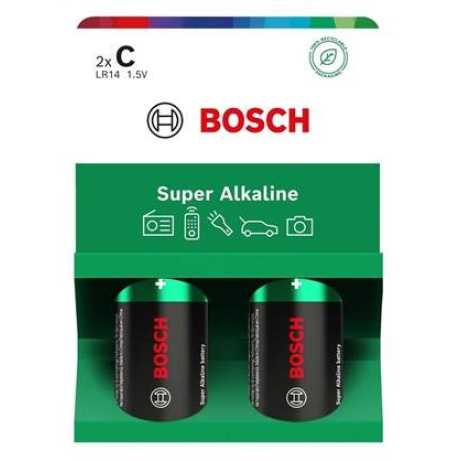 Bosch LR14SA2B/00 Super Alkaline (Blistr 2 ks)