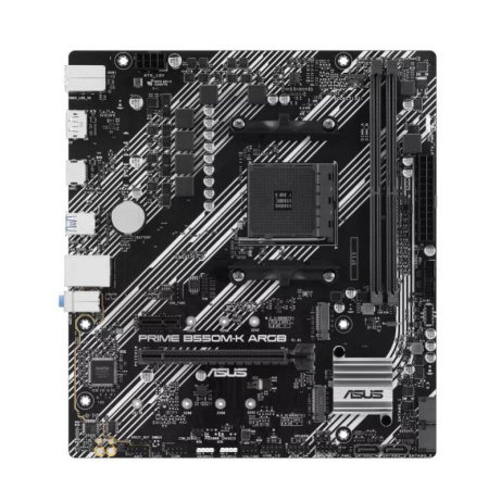 BAZAR - ASUS MB Sc AM4 PRIME B550M-K ARGB, AMD B550, 2xDDR4, 1xHDMI, 1xDP, mATX - Po opravě (Bez příšlušenství)