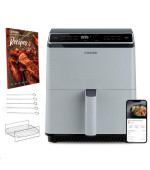 Cosori Dual Blaze 6.4L SMART horkovzdušná  fritéza + 5x špíz a gril. rošt, černá