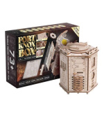 EscapeWelt 3D dřevěná skládačka hlavolamu Fort Knox Pro