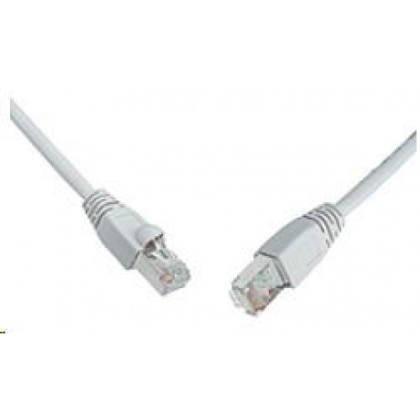 Solarix Patch kabel CAT6 SFTP PVC 20m šedý snag-proof C6-315GY-20MB