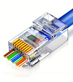 PremiumCord průchozí konektor RJ45 8pin UTP Ca6