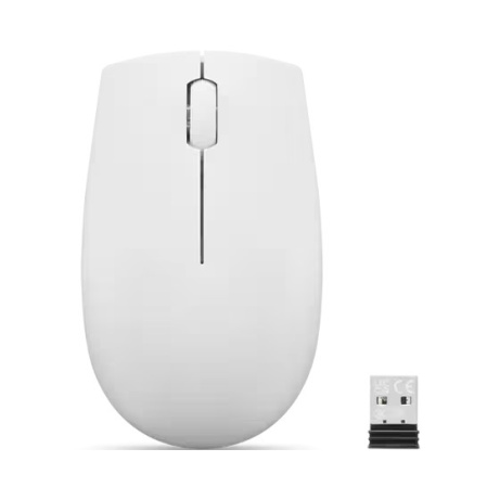 Lenovo 300/Cestovní/Optická/Bezdrátová USB/Cloud Grey