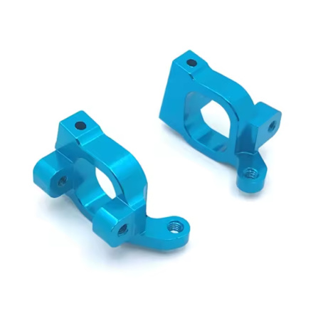 WLtoys hliníkové přední těhlice modrá 144016