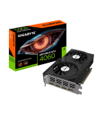 BAZAR - GIGABYTE VGA NVIDIA GeForce RTX 4060 WINDFORCE OC 8G, 8G GDDR6, 2xDP, 2xHDMI - Po opravě (Bez příšlušenství)