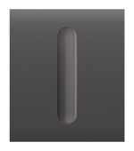 Ajax  CenterButton (Dimmer) - Středový kryt stmívatelného tlačítka, šedá