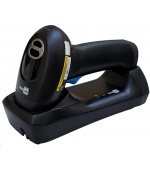 CipherLab 2564 bezdrátová čtečka 2D a QR kódů, Bluetooth, černá se závěsným poutkem, USB Kit