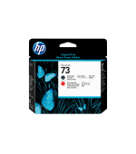 HP 73 Black matte + Red chromatic DJ Printhead, CD949A