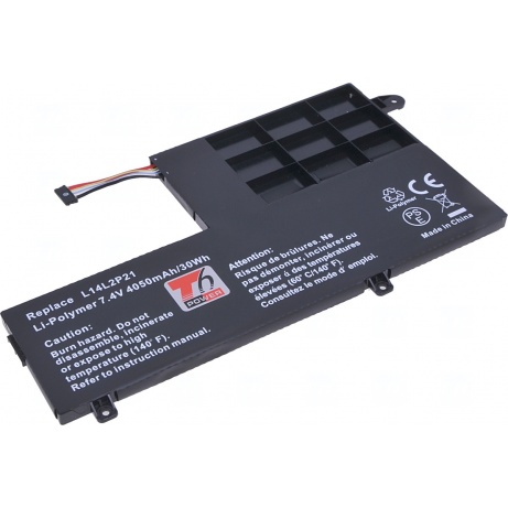 Baterie T6 Power Lenovo IdeaPad 300S-14ISK, 500S-14ISK, 510S-14ISK, 4050mAh, 30Wh, 2cell, Li-pol
