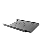 19" POSUVNÁ POLICE 1U/465X750MM MAX. NOSNOST DO 6