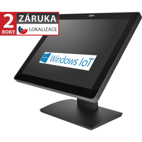 BPOS BP-1789, 17" LCD LED, 400 cd/m2, i3, 8GB RAM, 256GB SSD, Win11 IoT, bez rám., černý