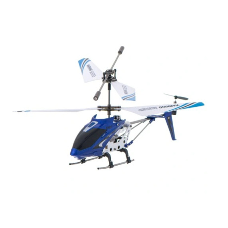SYMA S107G blue s gyroskopem - nejodolnější mini vrtulník na trhu