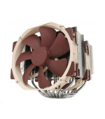 BAZAR NOCTUA Chladič CPU NH-D15, 2x 140mm, LGA1851, AM5, hnědá/stříbrná (poškozený obal)
