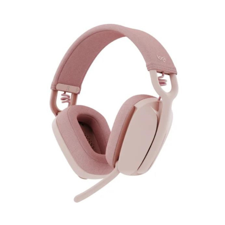 Logitech Zone Vibe 100 Wireless Headset, rose