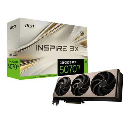 MSI RTX 5070 Ti 16G INSPIRE 3X OC