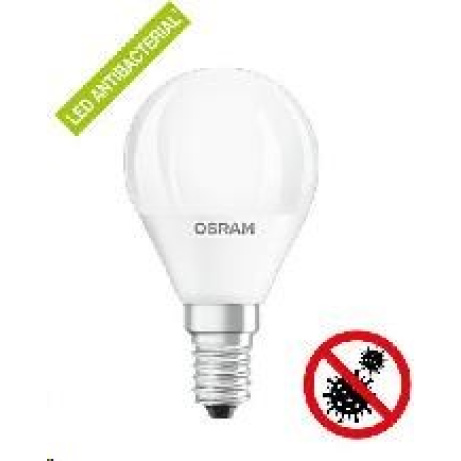 OSRAM LED ANTIBAKTERIAL E14 5,5W/840 CLP40 miniglobe studená 4000k