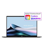 ASUS NTB Zenbook 14 (UM3406GA-OLED041W), Ryzen AI 5 430, 14" 1920 x 1200, 32GB, 1TB SSD, Radeon, W11 Home, Black