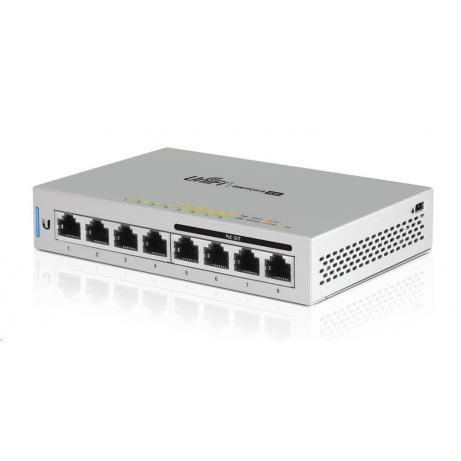UBNT UniFi Switch US-8-60W [8xGigabit, 4xporty s PoE+ 60W 802.3af, non-blocking 8Gbps]