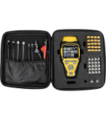 KLEIN TOOLS - VDV Scout® Pro Max Tester s přijímačem Set - 20x RJ45, 20x F-konektor