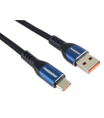 PREMIUMCORD Kabel USB-C na USB 2.0, Nabíjecí, 5A, 1.5m