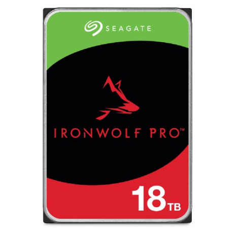 SEAGATE HDD 18TB IRONWOLF PRO (NAS), 3.5", SATAIII, 7200 RPM, Cache 256MB