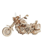 RoboTime 3D dřevěné mechanické puzzle Motorka (cruiser)
