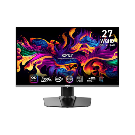 MSI MPG/271QRX/26,5"/QD-OLED/QHD/360Hz/0,03ms/Black/2R