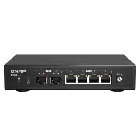 QNAP switch QSW-2104-2S (4x 2,5GbE RJ45 a 2x 10GbE SFP+)