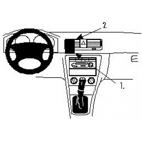 Brodit ProClip mont. konzole pro Octavia Amb.01-04